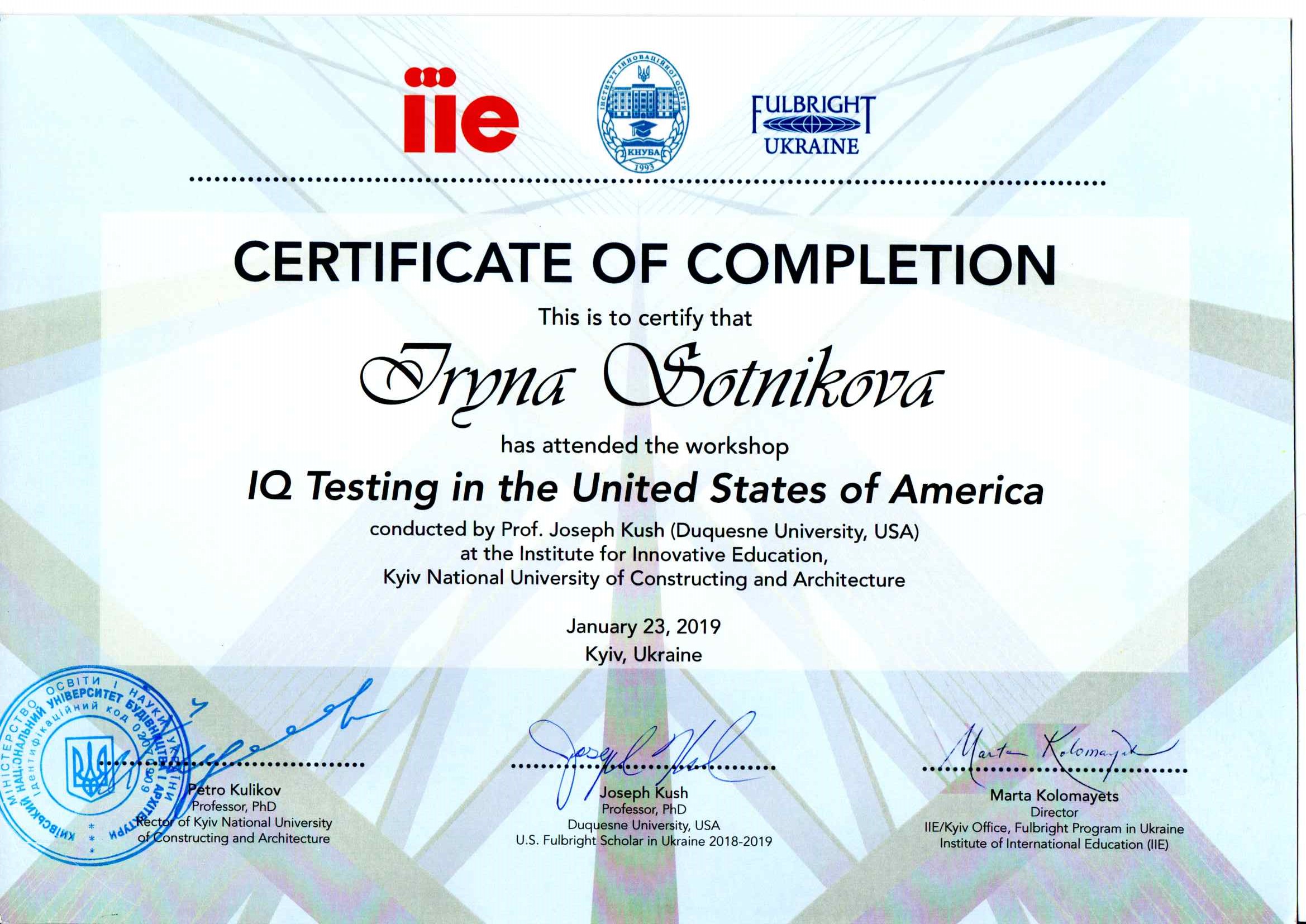 sertificates iryna 6